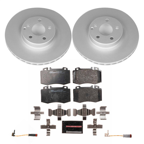 PowerStop ESK6597 - Power Stop 2006 Mercedes-Benz CLS500 Front Euro-Stop Brake Kit