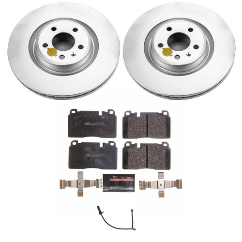 PowerStop ESK7073 - Power Stop 17-18 Audi A6 Front Euro-Stop Brake Kit