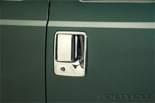 Putco 401209 - 99-16 Ford SuperDuty w/o Passenger Keyhole (4 Door) Door Handle Covers