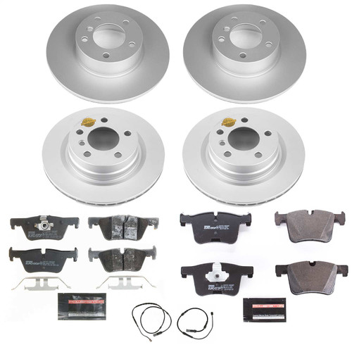 PowerStop ESK6744 - Power Stop 14-16 BMW 228i Front & Rear Euro-Stop Brake Kit