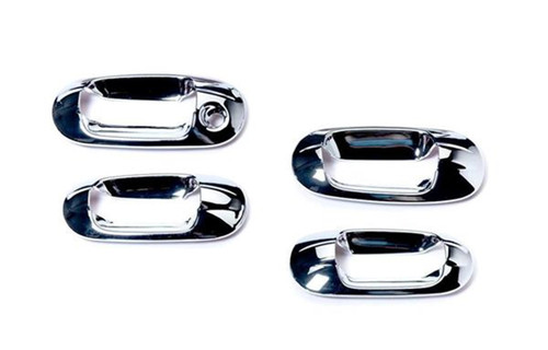 Putco 401004 - 03-06 Lincoln Navigator (Outer Ring Only)(w/o Passenger Keyhole) Door Handle Covers
