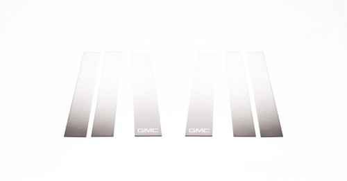 Putco 402623 - 15-20 Cadillac Escalade ESV - 6pcs Stainless Steel Pillar Posts Classic