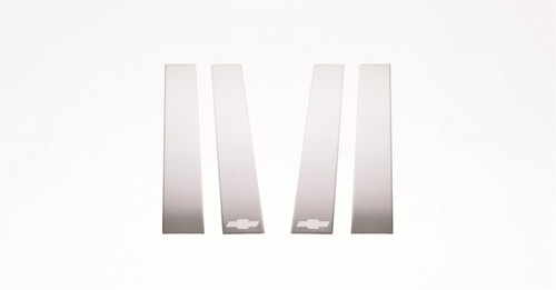 Putco 402608 - 14-14 Chevrolet Silverado HD - (Ext Cab) - 4pcs Stainless Steel Pillar Posts Classic Putco 402608 - 14-14 Chevrolet Silverado HD - (Ext Cab) - 4pcs Stainless Steel Pillar Posts Classic