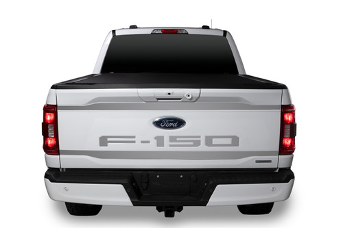 Putco 403469 - 2021 Ford F-150 Stainless Steel Upper/Lower Tailgate Accent (2pcs)