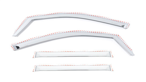 Putco 480242 - 19-20 Chevy Silverado / GMC Sierra 1500 - Crew Cab (Set of 4) Element Chrome Window Visors Putco 480242 - 19-20 Chevy Silverado / GMC Sierra 1500 - Crew Cab (Set of 4) Element Chrome Window Visors