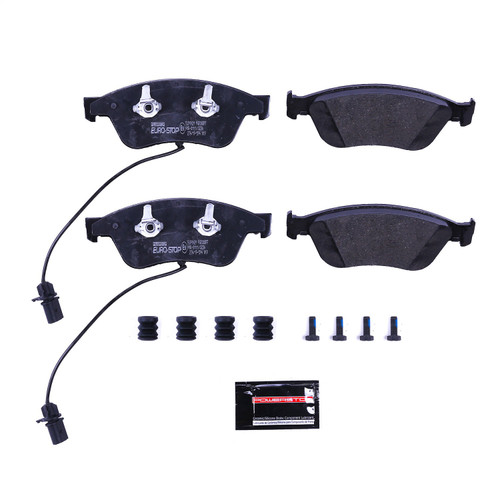 PowerStop ESP0921 - Power Stop 04-06 Volkswagen Phaeton Euro-Stop ECE-R90 Front Brake Pads