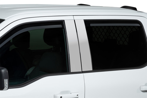 Putco 480026 - 2021 Ford F-150 - Super Crew / Super Cab / Reg Cab Element Chrome Window Visors (Front Only) Putco 480026 - 2021 Ford F-150 - Super Crew / Super Cab / Reg Cab Element Chrome Window Visors (Front Only)