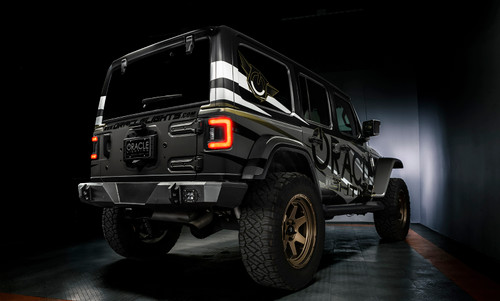 ORACLE Lighting 5884-504-T - 2018+ Jeep Wrangler Rubicon/Sport LED Flush Mount Tail Light - Tinted