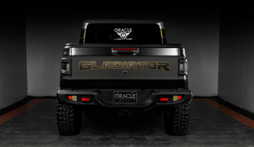 ORACLE Lighting 5882-504-T - 2020+ Jeep Gladiator JT Flush Mount LED Tail Lights -  Tinted Lens