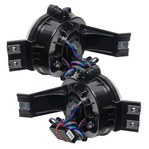 ORACLE Lighting 7036-007 - Lighting 06-08 Dodge Ram Pre-Assembled LED Halo Fog Lights -UV/Purple
