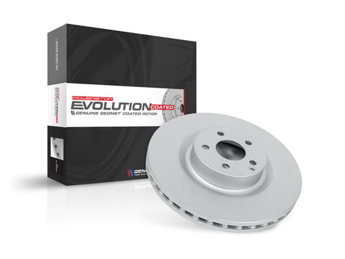 PowerStop JBR1722EVC - Power Stop 14-15 Mitsubishi Mirage Front Evolution Geomet Coated Rotor