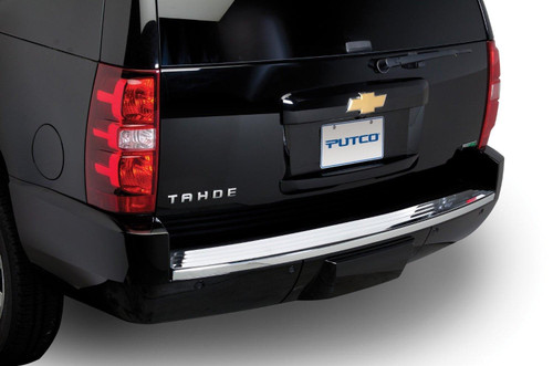 Putco 94100 - 07-14 Cadillac Escalade ESV - Stainless Steel Rear Bumper Cover