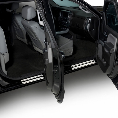 Putco 95183 - 2020 Chevy Silverado LD/HD / GMC Sierra LD/HD - Crew Cab (4pc) Stainless Steel Door Sills