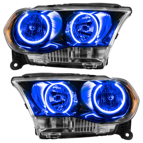 ORACLE Lighting 7102-002 - 11-13 Dodge Durango SMD HL Halogen - Black - Blue