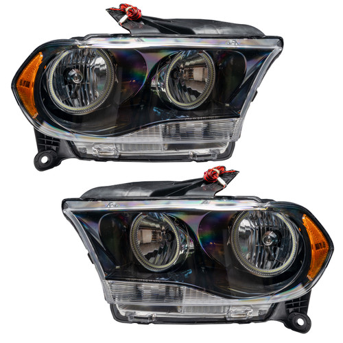 ORACLE Lighting 7102-002 - 11-13 Dodge Durango SMD HL Halogen - Black - Blue