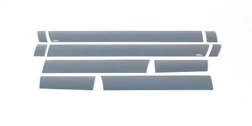 Putco 9751451BP - 11-16 Ford SuperDuty - Reg Cab 8ft (10pcs - 6.25in Wide) Black Platinum Rocker Panels
