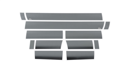 Putco 9751452BP - 11-16 Ford SuperDuty - Super Cab 6.5ft (10pcs - 6.25in Wide) Black Platinum Rocker Panels