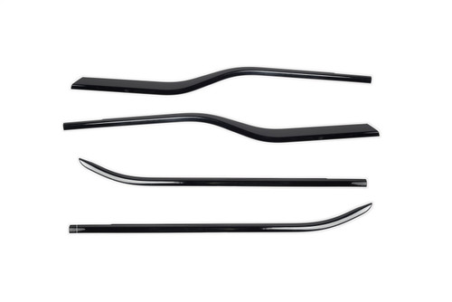 Putco 98563 - 15-20 Ford F-150 - Super Cab (ABS Window Trim) Tinted Window Trim Accents