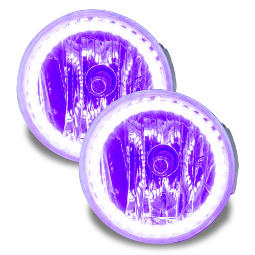 ORACLE Lighting 7737-007 - Lighting 08 Ford Explorer Sport Trac PreAssembled LED Halo Fog Lights UV/Purple