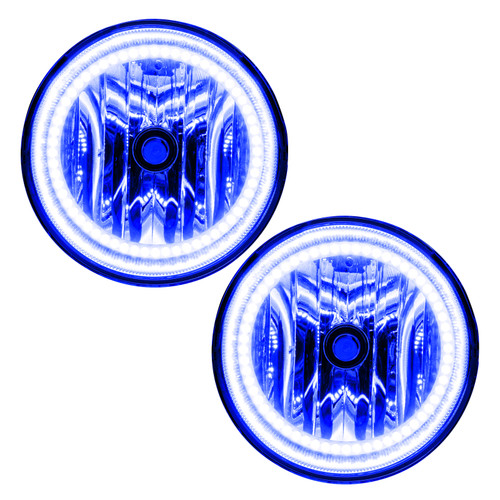 ORACLE Lighting 8110-002 - Lighting 05-11 Toyota Tacoma Pre-Assembled LED Halo Fog Lights -Blue