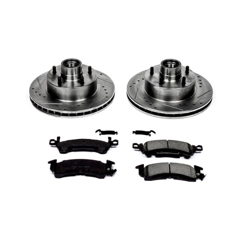 PowerStop K2580 - Power Stop 1975 Buick Apollo Front Z23 Evolution Sport Brake Kit