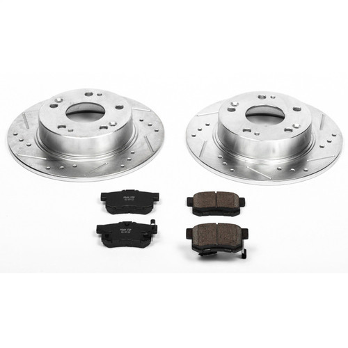 PowerStop K2391 - Power Stop 04-08 Acura TSX Rear Z23 Evolution Sport Brake Kit