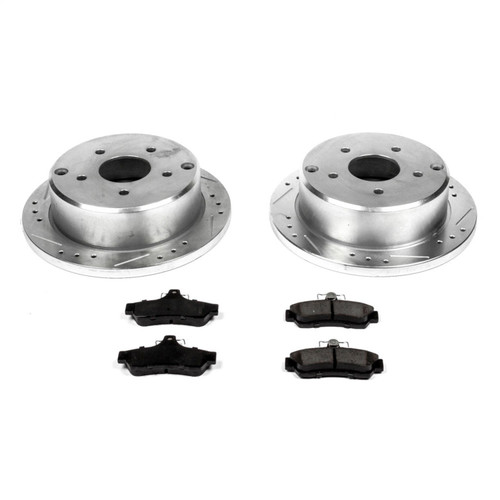 PowerStop K2935 - Power Stop 2004 Pontiac GTO Rear Z23 Evolution Sport Brake Kit
