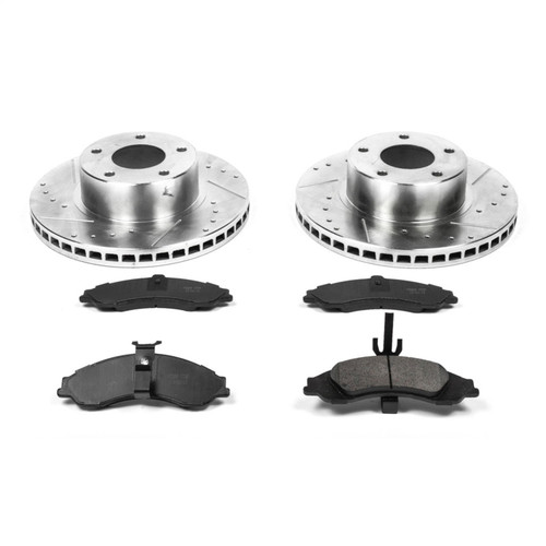 PowerStop K2965 - Power Stop 2004 Pontiac GTO Front Z23 Evolution Sport Brake Kit
