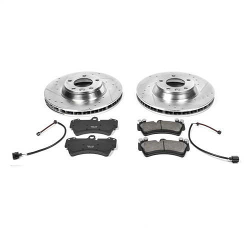 PowerStop K4558 - Power Stop 07-15 Audi Q7 Front Z23 Evolution Sport Brake Kit
