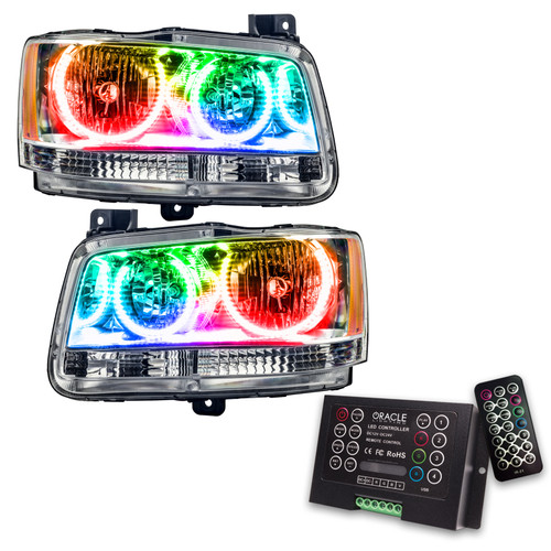 ORACLE Lighting 8901-333 - 08 Dodge Magnum SMD HL - Chrome - ColorSHIFT w/ 2.0 Controller
