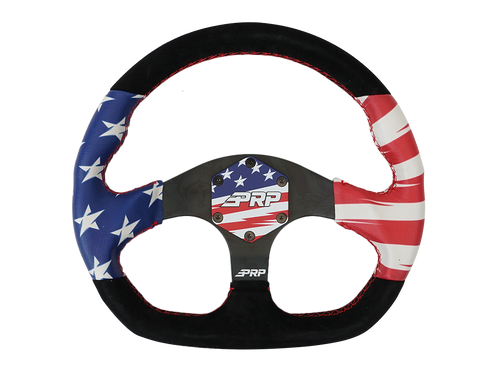 PRP Seats G100-NG1 - PRP Steering Wheel Center Cap New Glory Stars and Stripes