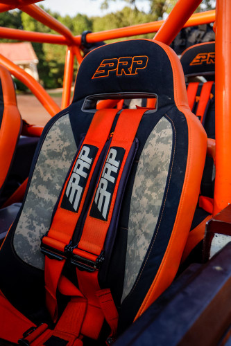 PRP Seats SB4.3 - 4.3 Harness 4 point Harness with 3 inch Belts Black