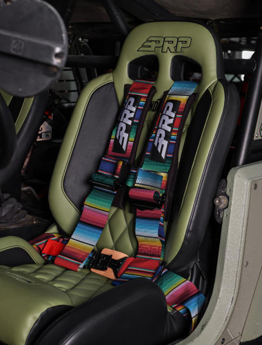 PRP Seats SB4.3 - 4.3 Harness 4 point Harness with 3 inch Belts Black