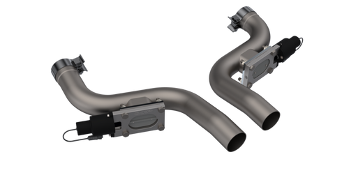 QTP 530011 - 2011-2023 Dodge Challenger,Charger & Chrysler 300C 5.7L  Aggressor Cutout Pipes