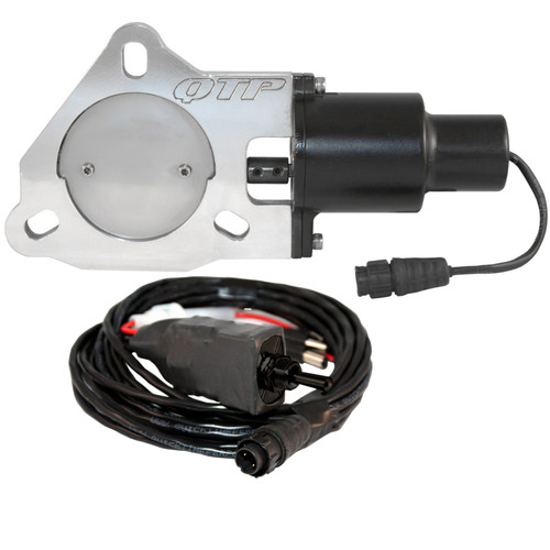 QTP QTEC30 - 3in Bolt-On QTEC Electric Cutout Valve - Single
