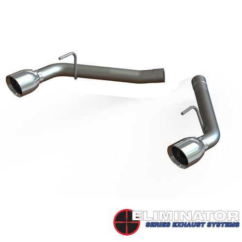 QTP 700110 - 2010-2013 Chevrolet Camaro SS  Eliminator Axle Back