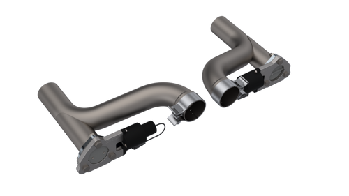 QTP 500110 - 2010-2015 Chevrolet Camaro SS  Aggressor Cutout Pipes