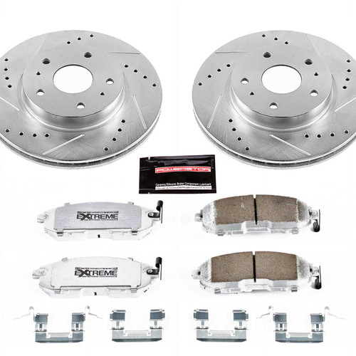 PowerStop K5887-26 - Power Stop 07-13 Suzuki SX4 Front Z26 Street Warrior Brake Kit PowerStop K5887-26 - Power Stop 07-13 Suzuki SX4 Front Z26 Street Warrior Brake Kit