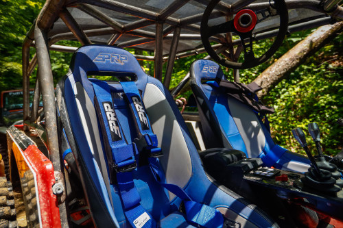 PRP Seats SB4.3B - 4.3 Harness 4 point Harness with 3 inch Belts Blue
