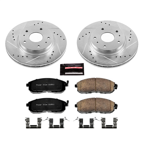 PowerStop K5887 - Power Stop 07-13 Suzuki SX4 Front Z23 Evolution Sport Brake Kit PowerStop K5887 - Power Stop 07-13 Suzuki SX4 Front Z23 Evolution Sport Brake Kit