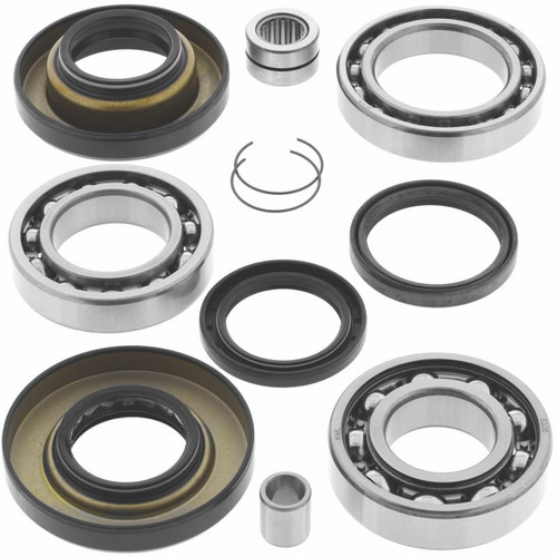 QuadBoss 413388 - 00-06 Honda TRX350FM/FE FourTrax Rancher 4x4/ES Rear Differential Bearing & Seal Kit