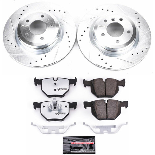 PowerStop K5982-26 - Power Stop 11-13 BMW 335i Rear Z26 Street Warrior Brake Kit