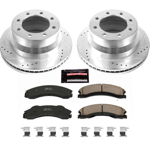 PowerStop K6257 - Power Stop 09-20 GMC Savana 4500 Rear Z23 Evolution Brake Kit