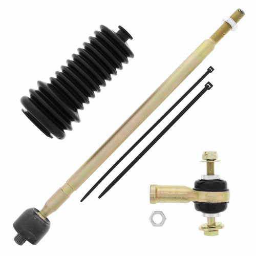 QuadBoss 414457 - 2012 Can-Am Commander 1000 (04) Steering Rack Tie Rod Assembly Kit - Right Inner and Outer