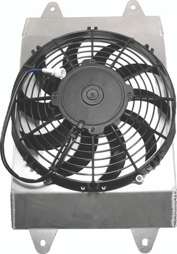 QuadBoss 495837 - 08-13 Yamaha YXR700 Rhino 4x4 ATV & UTV Cooling Fan Assembly