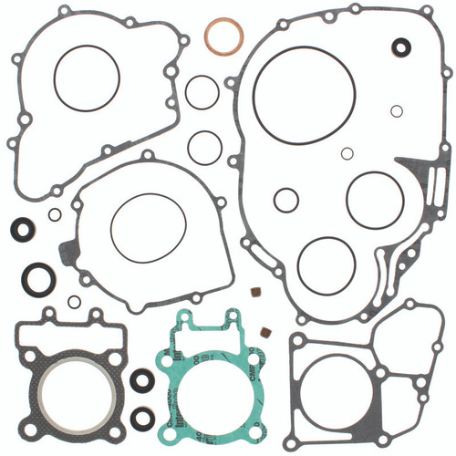 QuadBoss 563986 - 88-02 Kawasaki KLF220 Bayou Complete Gasket Set w/ Oil Seal