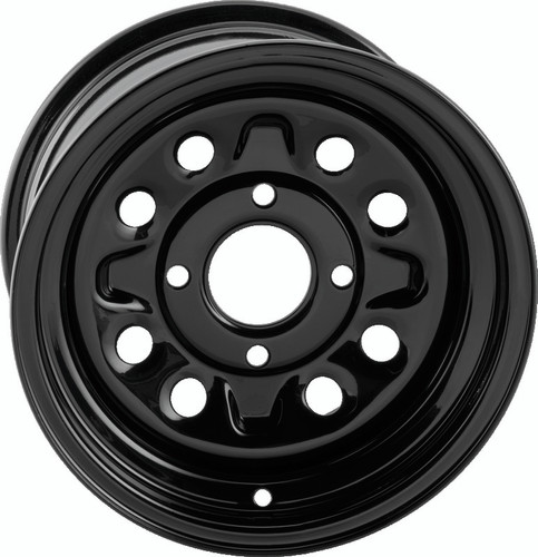 QuadBoss 608491 - Steely Wheel 12X7 - 4+3 - 4/110