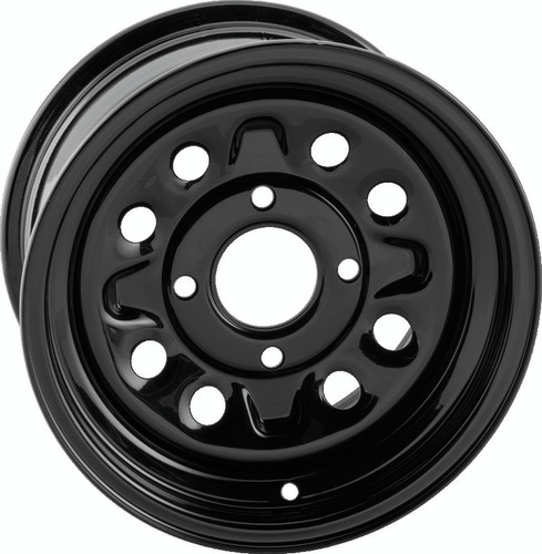 QuadBoss 608489 - Steely Wheel 12X7 - 5+2 - 4/110
