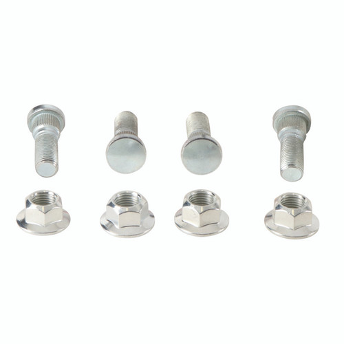 QuadBoss 608251 - 16-18 Kawasaki KAF1000 Mule Pro-DX Front Wheel Stud & Nut Kit