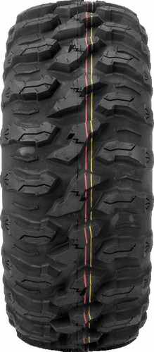 QuadBoss 609301 - QBT446 Radial Utility Tire - 25x10R12 8Ply